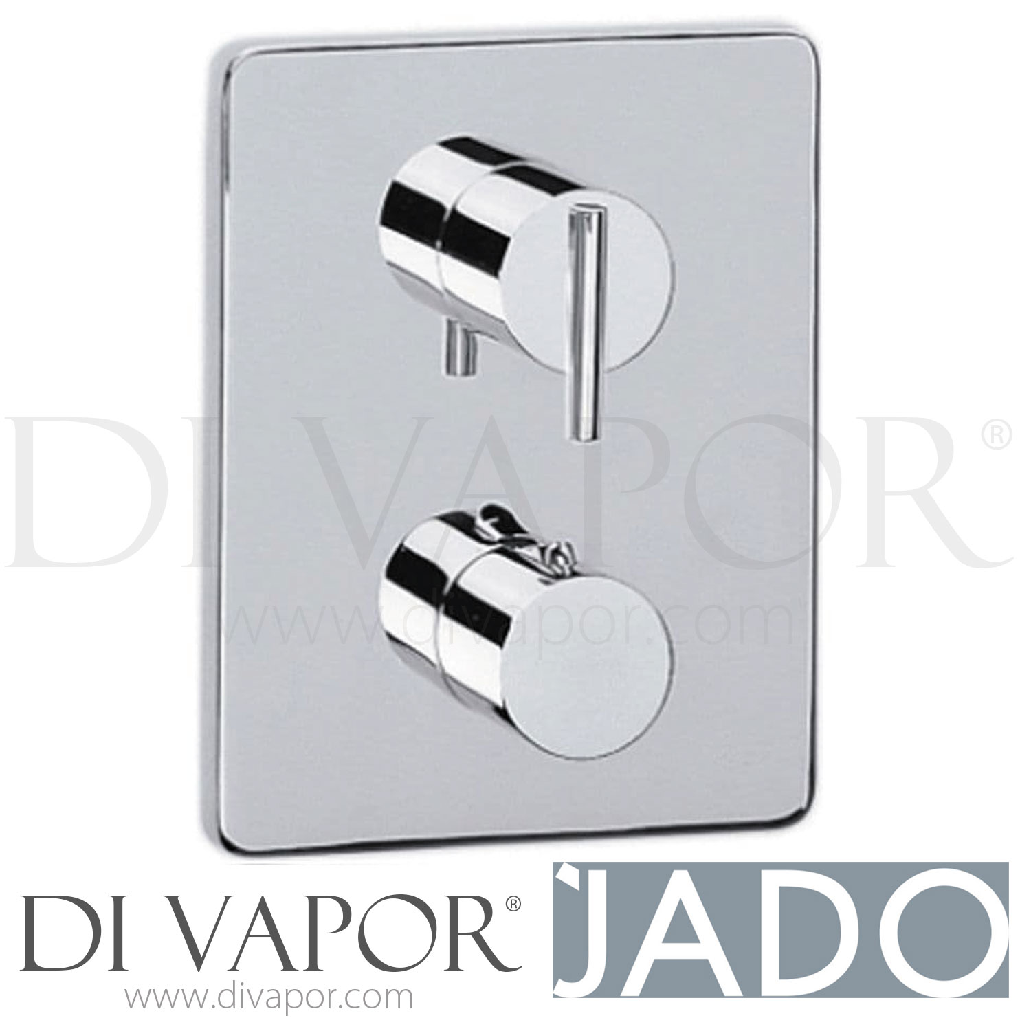 Jado Glance Faceplate And Handles For Use with A3141NU or A3143NU